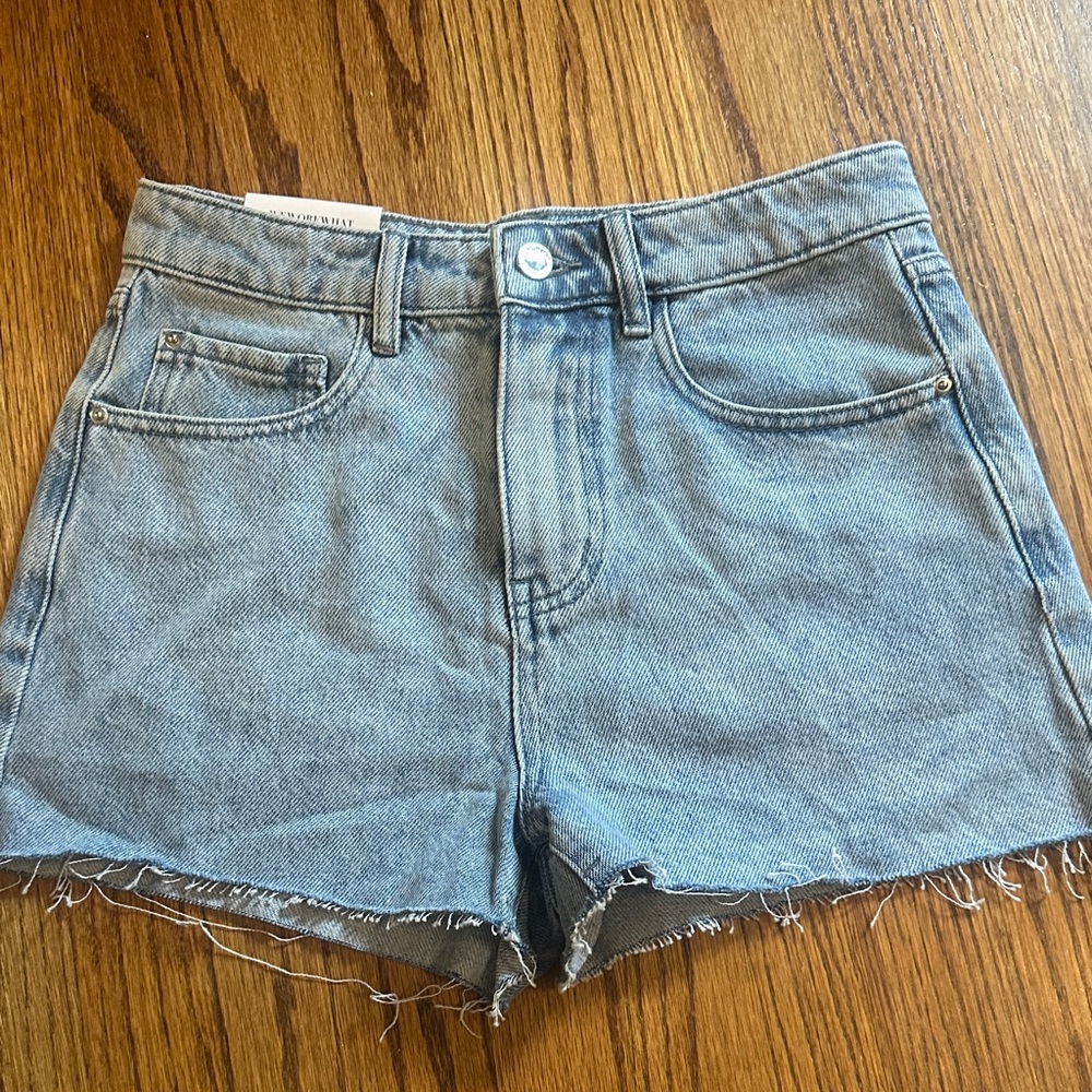 We wore what women’s denim shorts